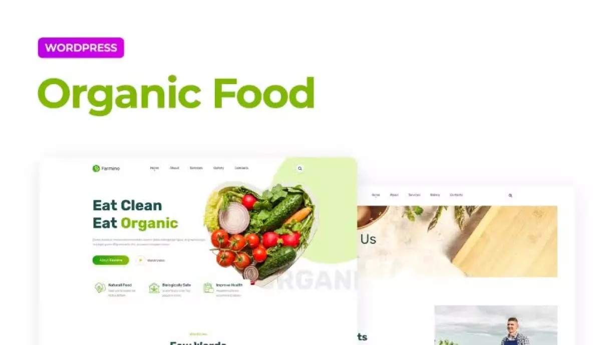 Farmino – Organic Food Template