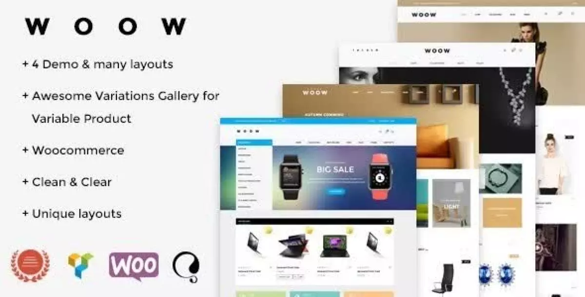 WOOW - Responsive WooCommerce Theme