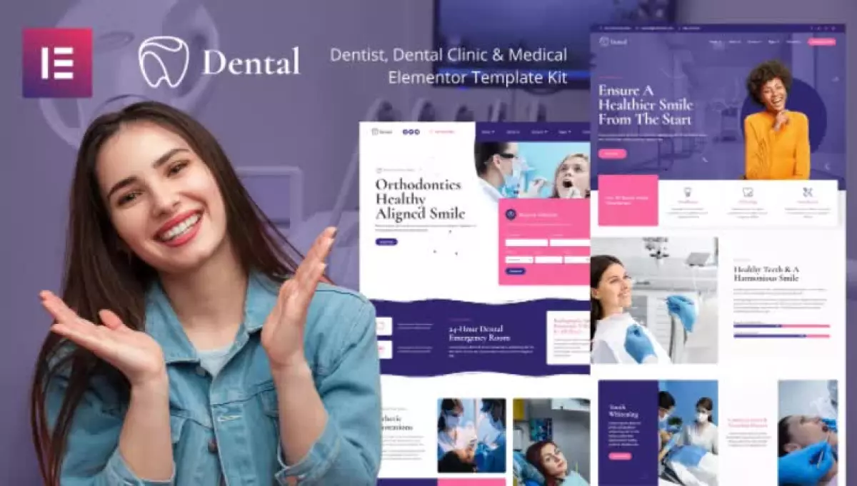 Dental - Dentist Clinic & Medical Elementor Template