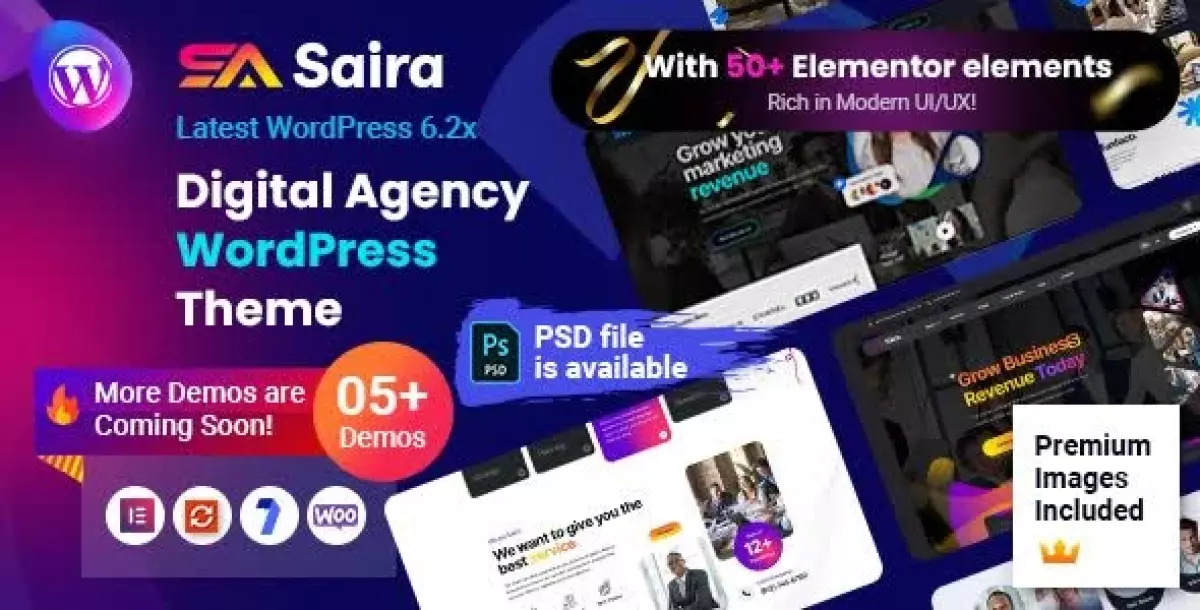 [WISH] Saira - Digital Agency Creative Portfolio