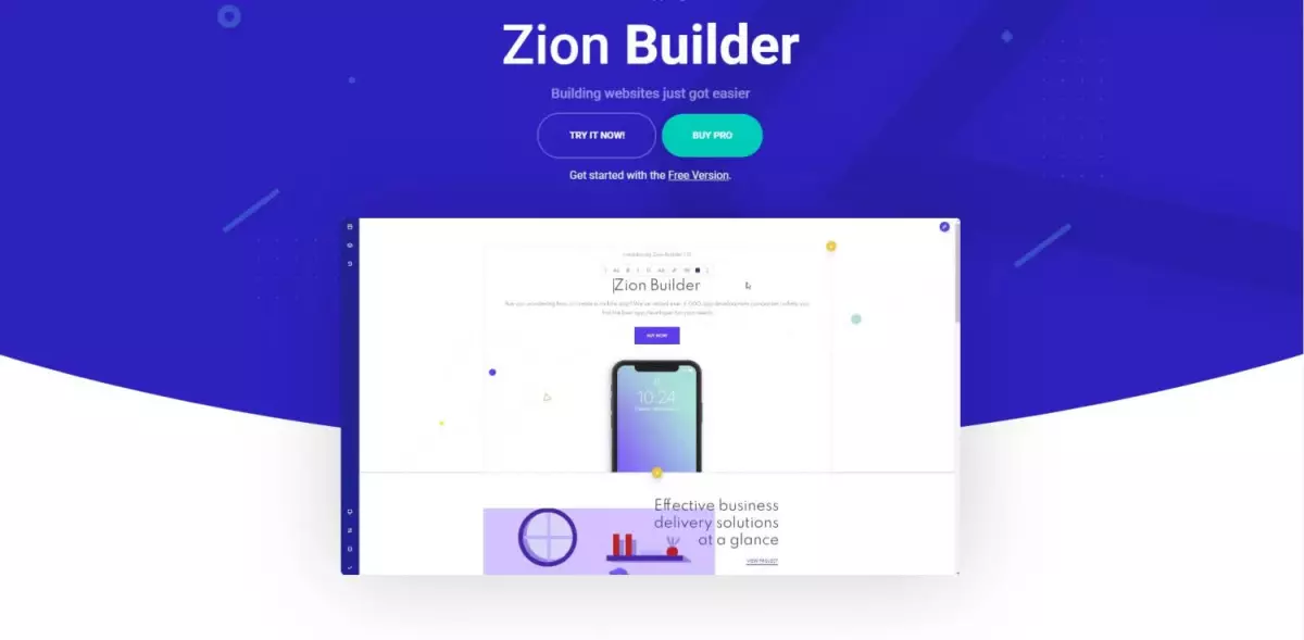 Zion Builder Pro - The Fastest WordPress Page Builder 3.6.8