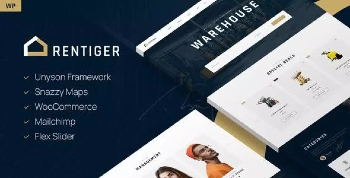 [WISH] Rentiger - Warehouse equipment WordPress