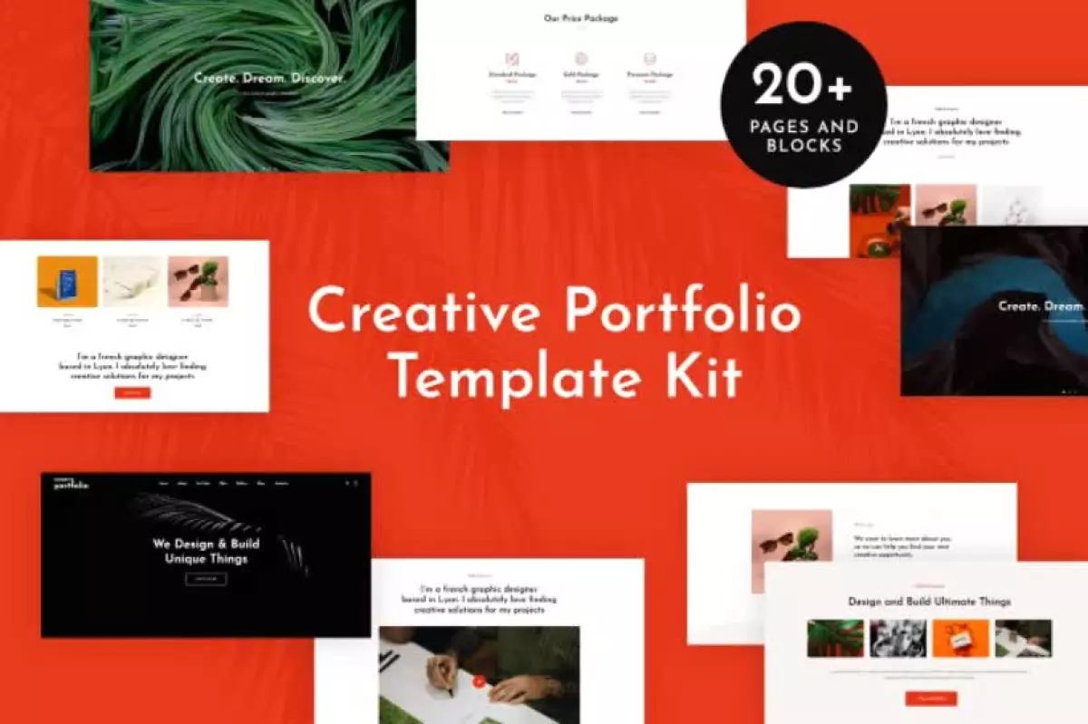 Helion - Creative Portfolio Elementor Template