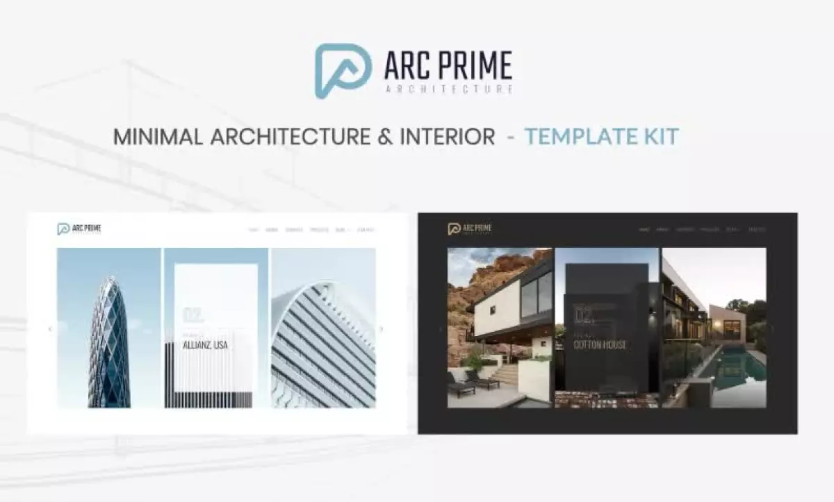 Arc Prime - Architecture Elementor Template