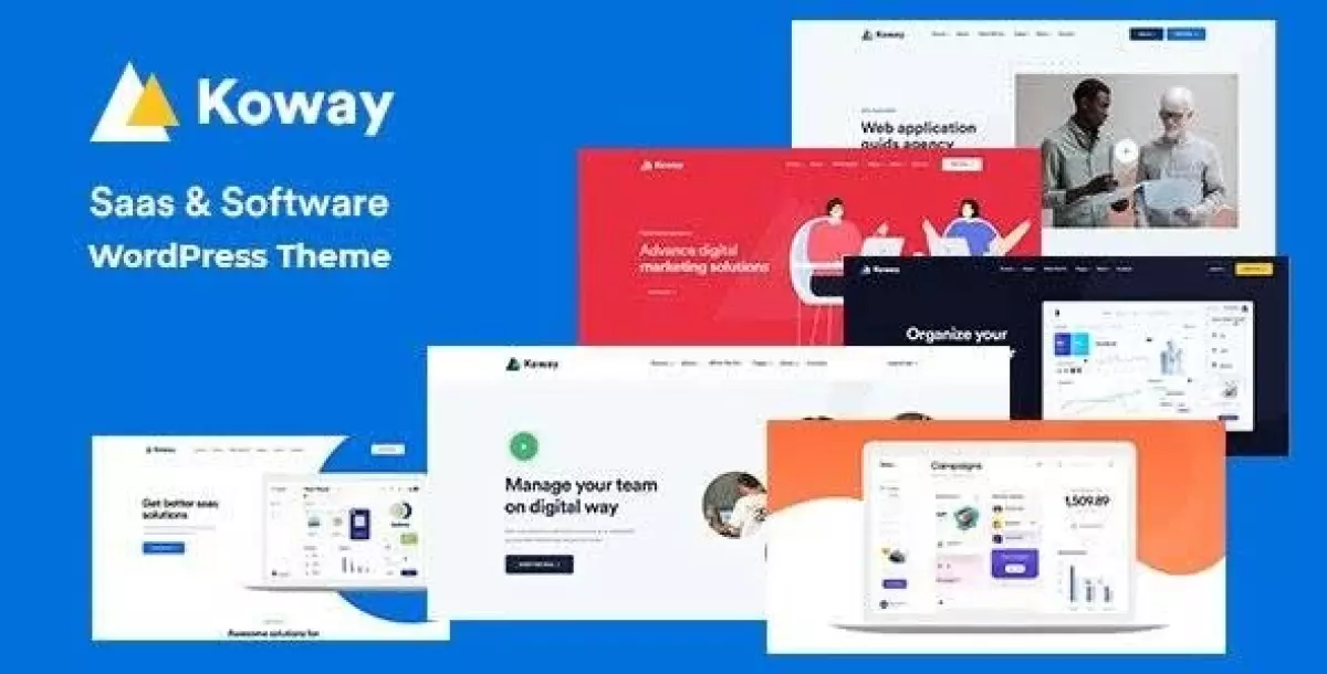 [WISH] Koway - Saas Landing Page WordPress Theme +