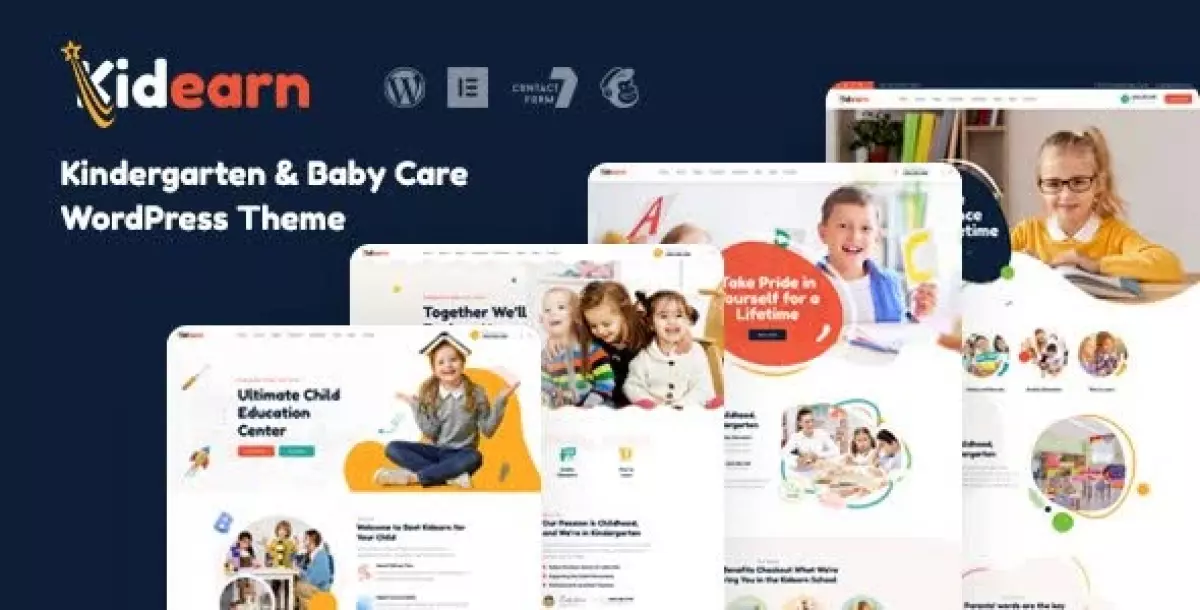 [WISH] Kidearn - Kindergarten &amp; Baby Care WordPress