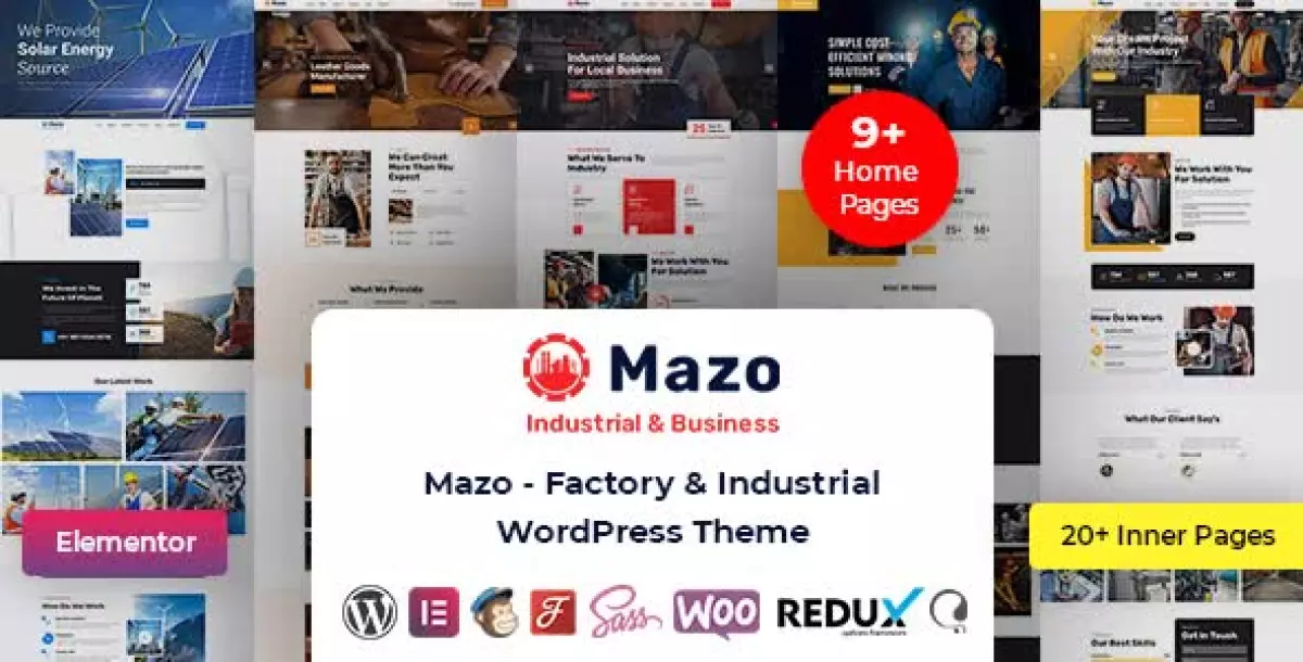 [WISH] Mazo - Multipurpose Industry Factory WordPress