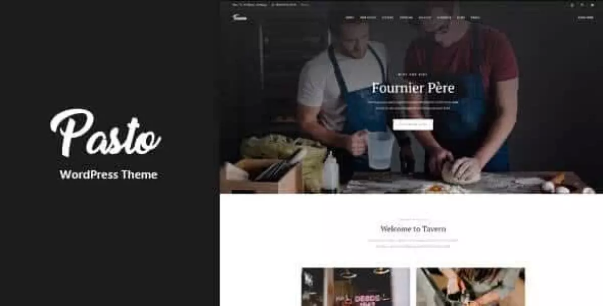 Pasto - Restaurant & Cafe Responsive WordPress Theme