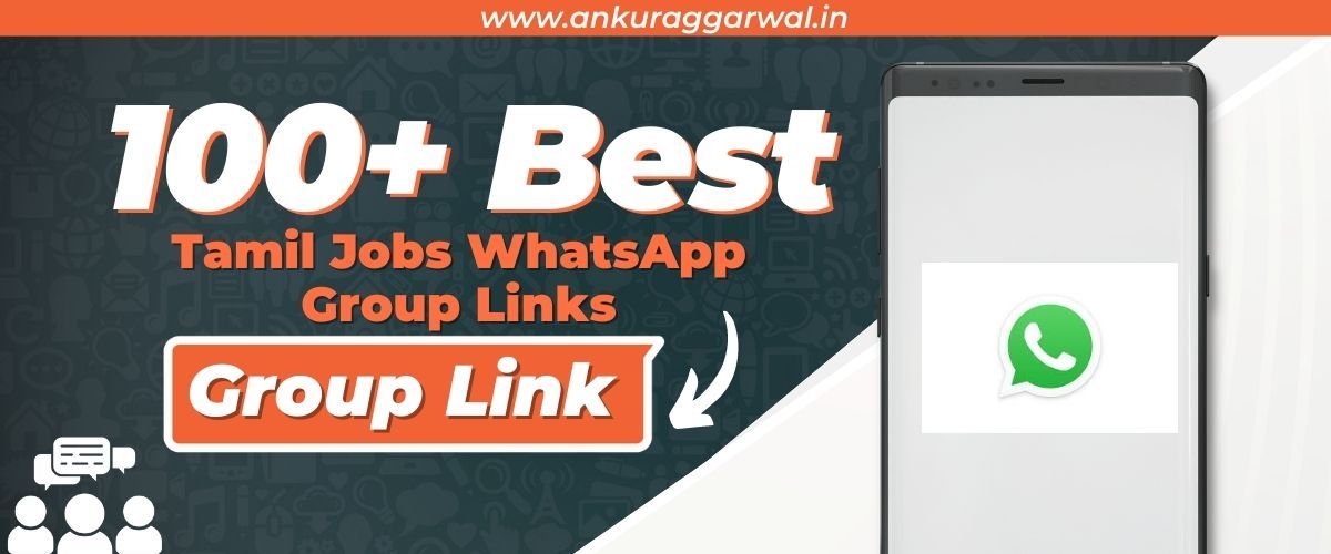 Tamil Jobs WhatsApp Group Links