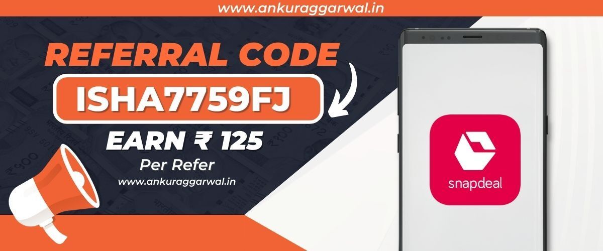 snapdeal invite code for app