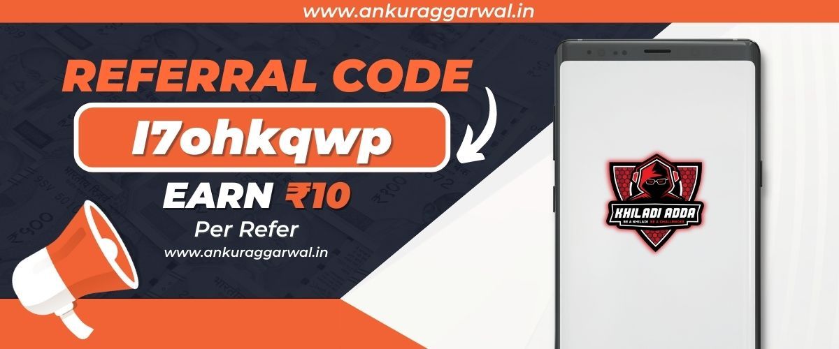 Khiladi Adda referral Code
