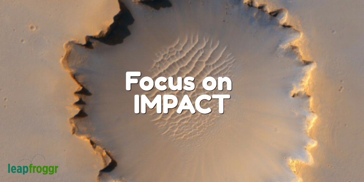 Startup Focus: Less Fluff, More Focus on Business Impact