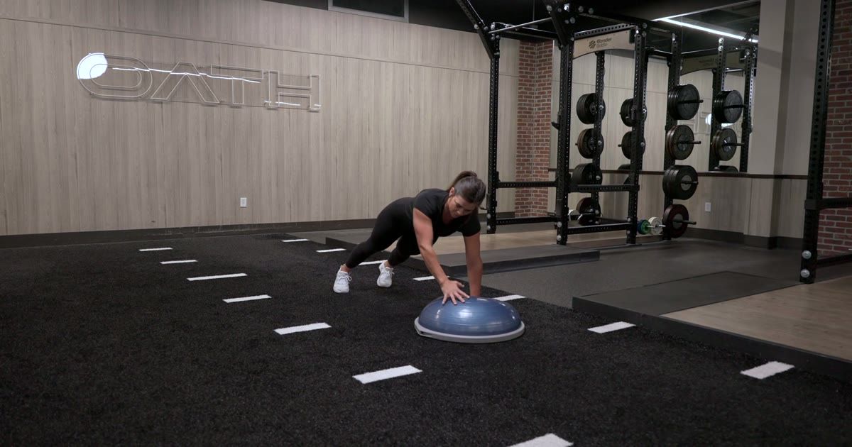 Balance Trainer Side Star Plank - Exercise Guide | Iridium