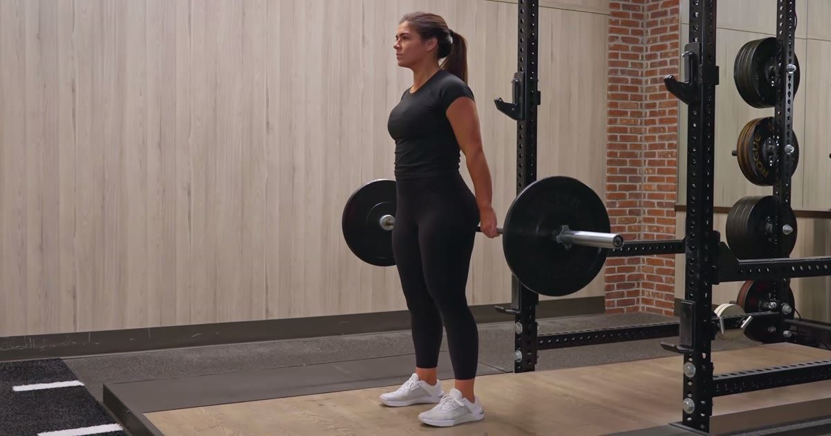 Barbell Behind The Back Shrug - Exercise Guide | Iridium