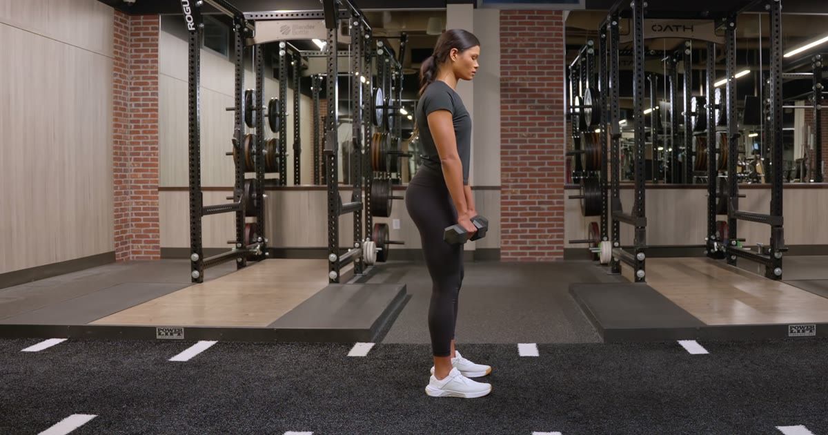 Romanian Deadlift to Bent Over Row (Dumbbell) - Exercise Guide | Iridium
