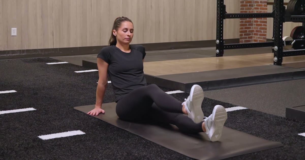 Seated Figure Four Stretch - Exercise Guide | Iridium