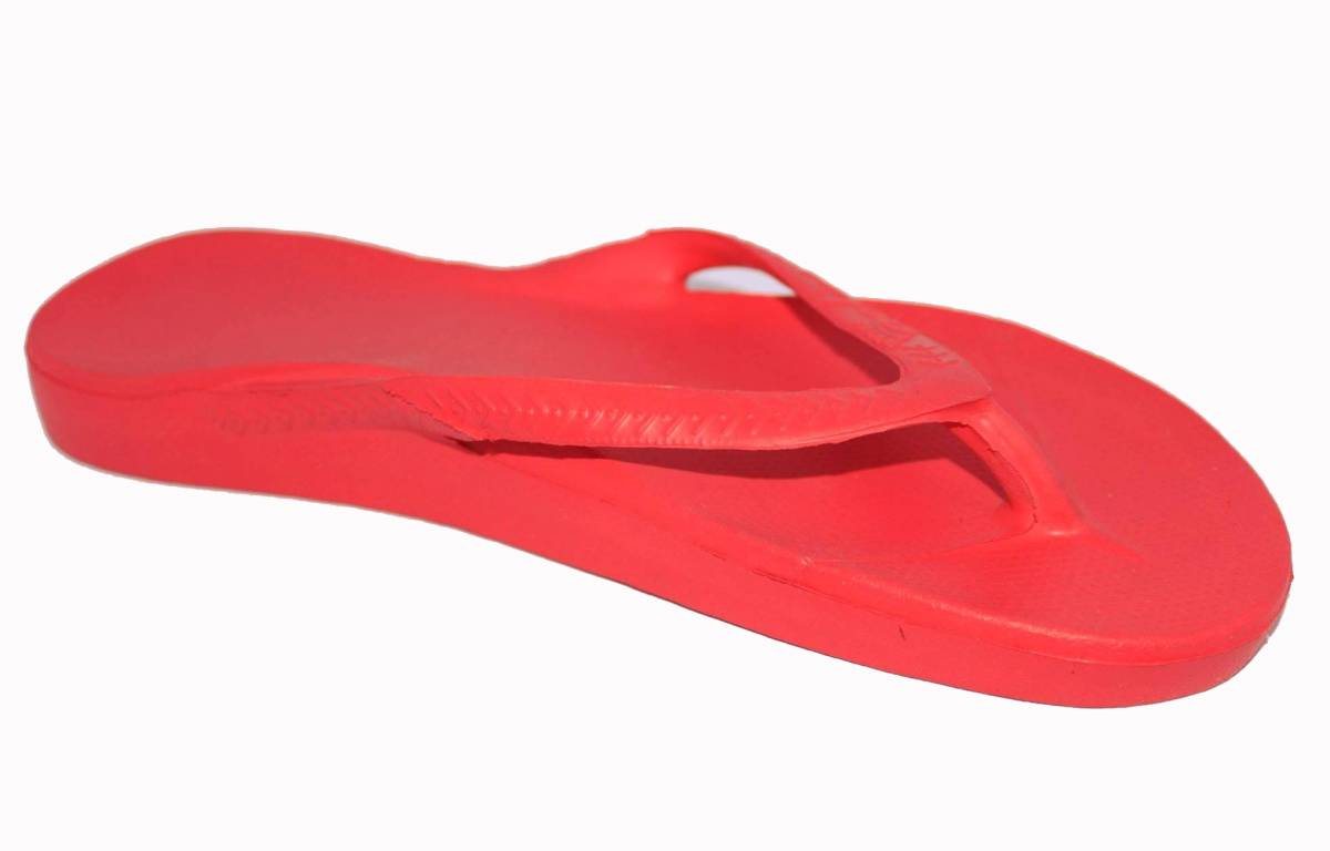 Archies thongs are a great option when you can't wear shoes and orthotics