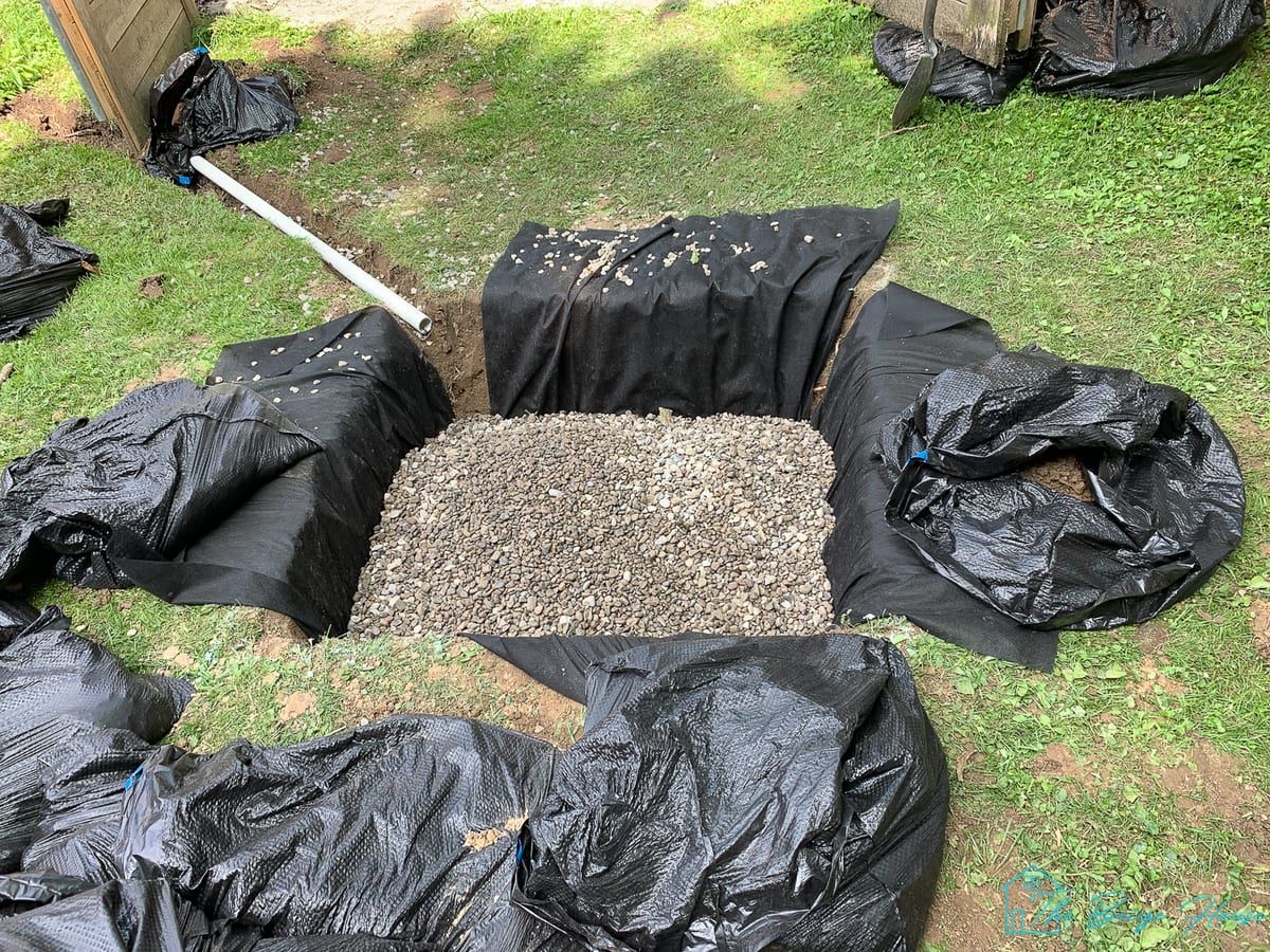 How to Create a Dry Well Blog by The Beige House