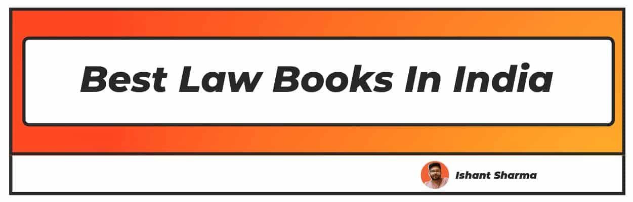 best law books in india