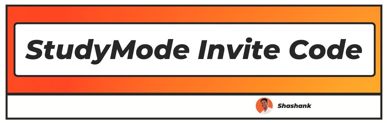 StudyMode Invite Code