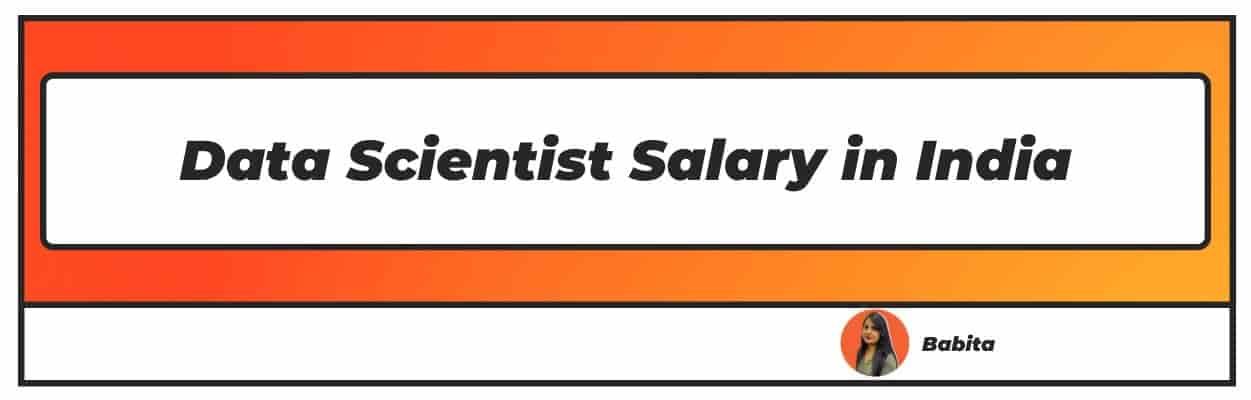 Data Scientist Salary in India