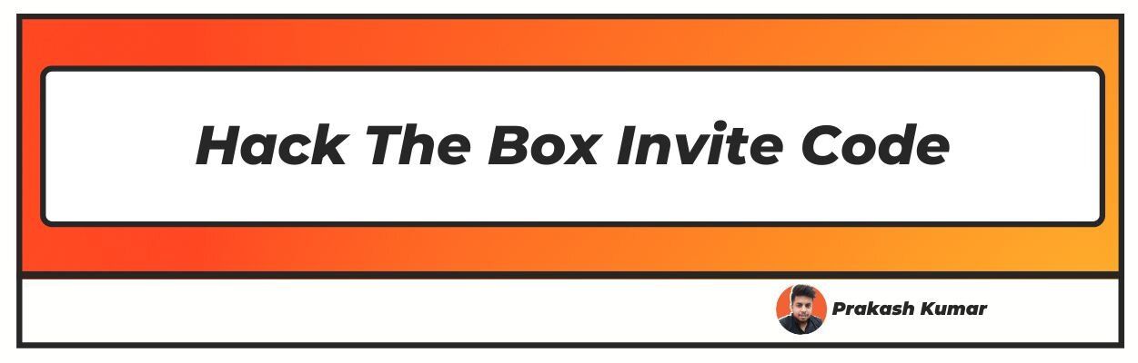Hack The Box Invite Code