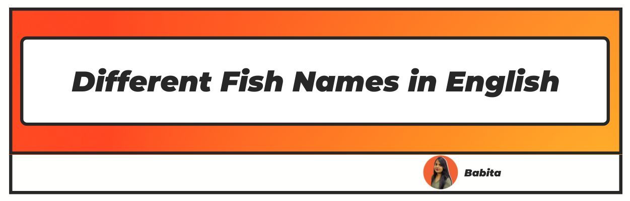 fish names in english