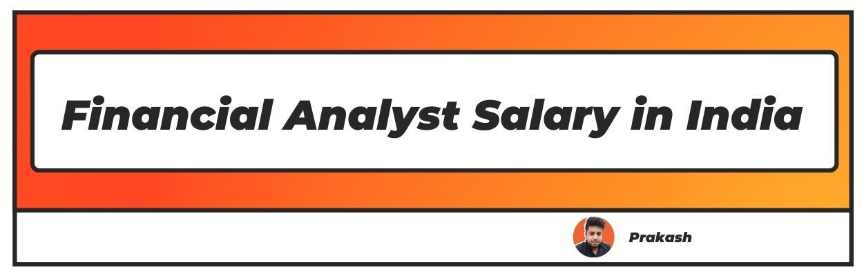 financial analyst salary in india
