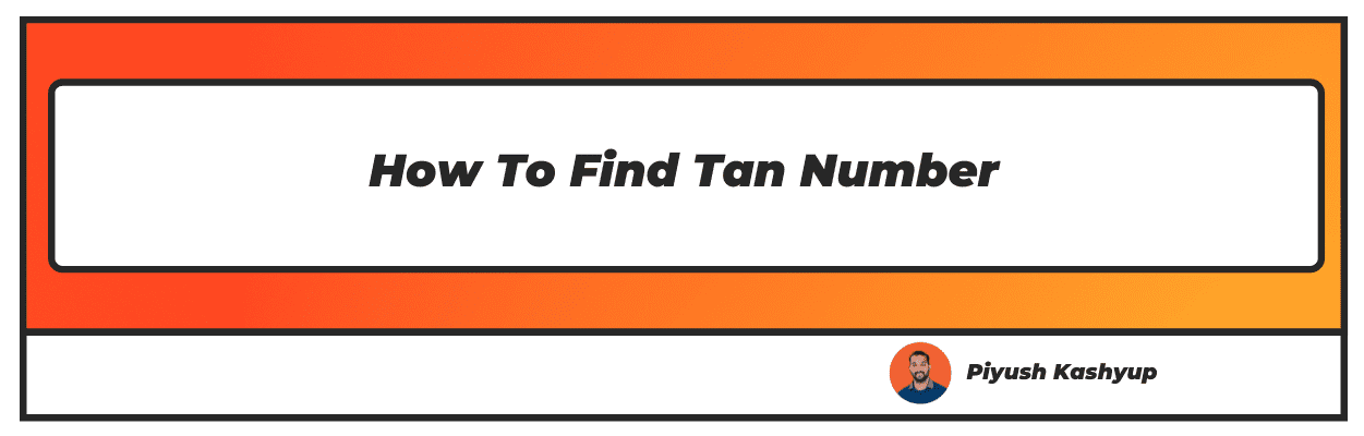 Find Tan Number Of Company