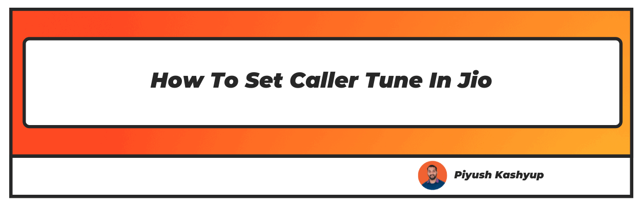 How To Set Caller Tune In Jio Jio Caller Tune Set Toll free Number 