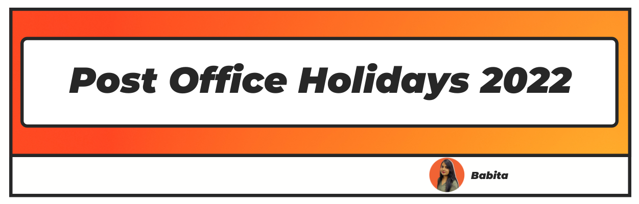 post office holiday