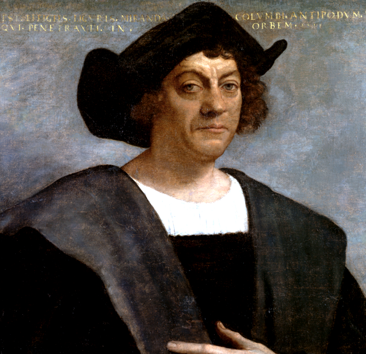 Christopher Columbus is attributed for discovering the Americas. Photo from Wikimedia Commons.