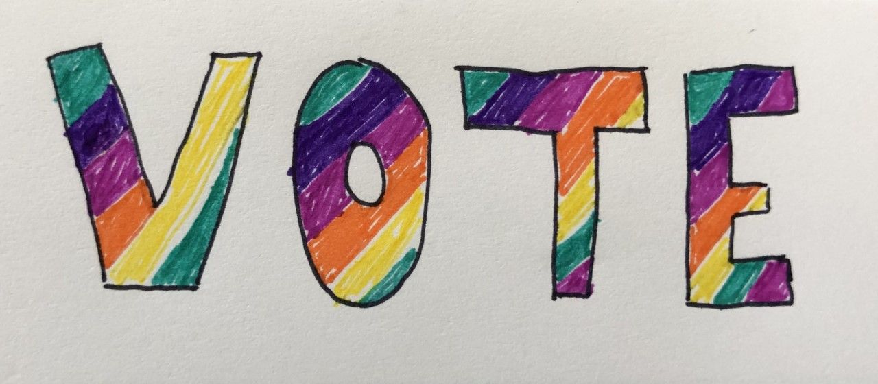Vote illustration. Photo by Anna