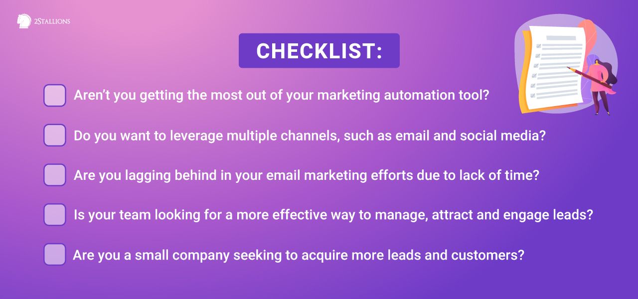 marketing automation agency checklist, checklist, icon