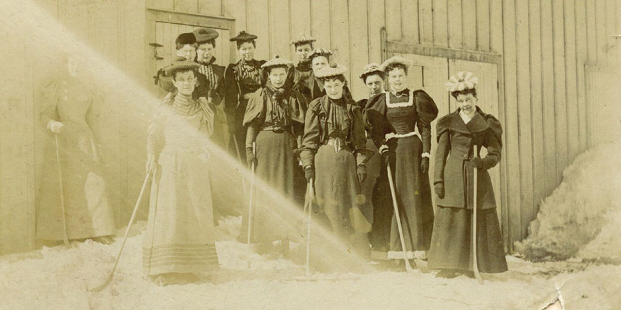 Collingwood Ladies’ Hockey Club–Corsets & Courage