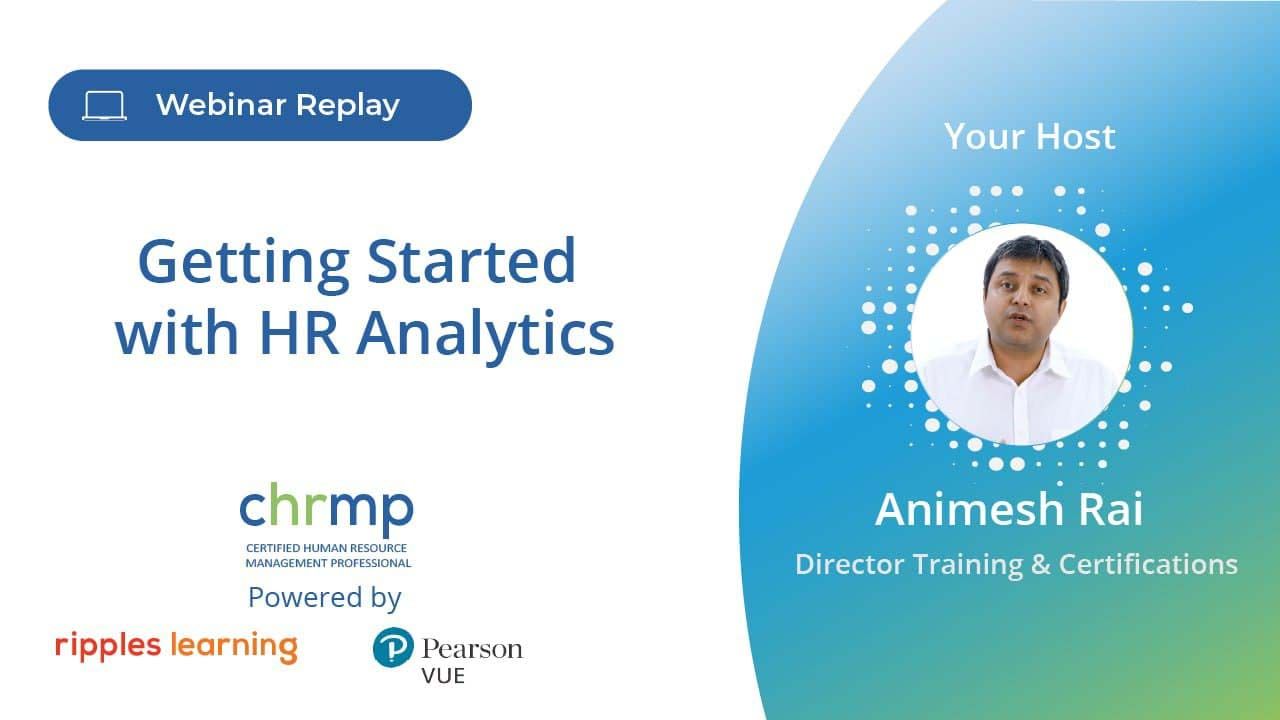 Getting Started with HR Analytics - CHRMP
