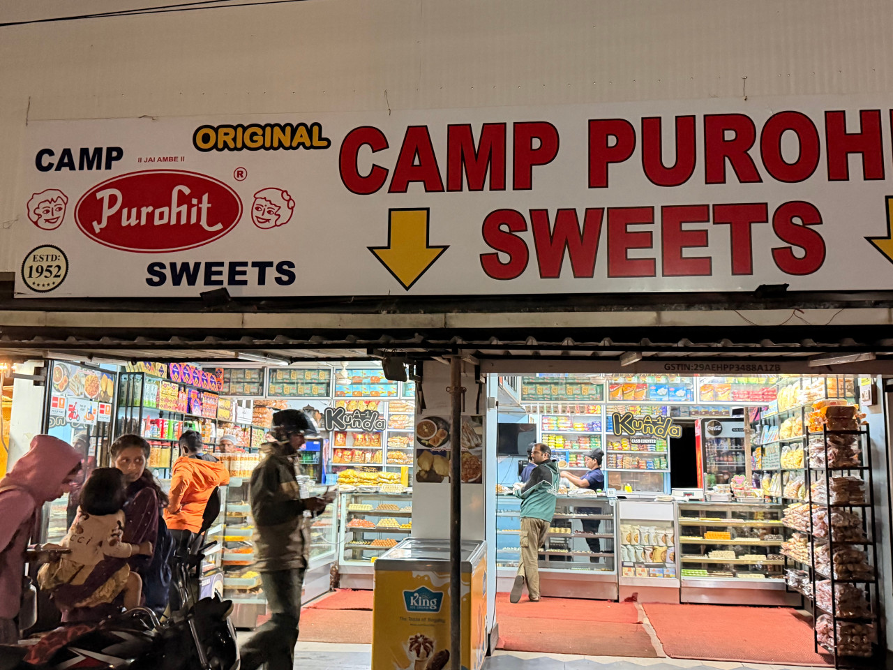 The first (original) outlet of Camp Purohit in Belgavi. Blog by gaathastory