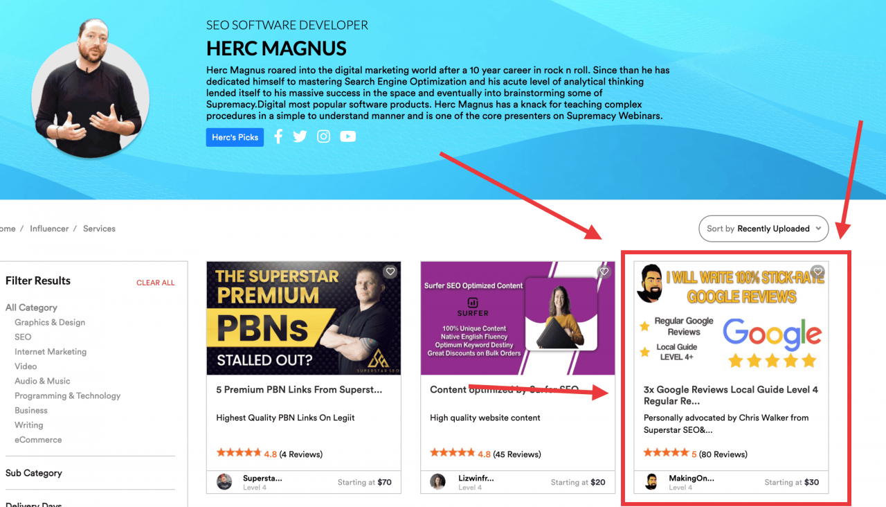 Herc Magnus Recommendation 