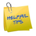 helpful tips