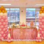 Mini & Large Columns for Baby Shower
