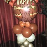Thanksgiving turkey balloon design
