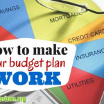 How to Make Your Budget Plan Work budget-plan