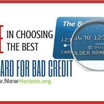 Getting the Best Credit Card for Bad Credit choosing-credit-card-for-bad-credit