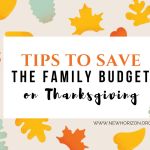 Save the Family Budget on Thanksgiving Save
