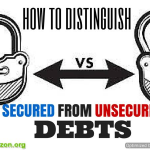 How to Distinguish Secured from Unsecured Debts secured-vs-unsecured