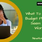 When Budget Plans Don’t Seem To Work what to do when budget plans dont seem to be working header