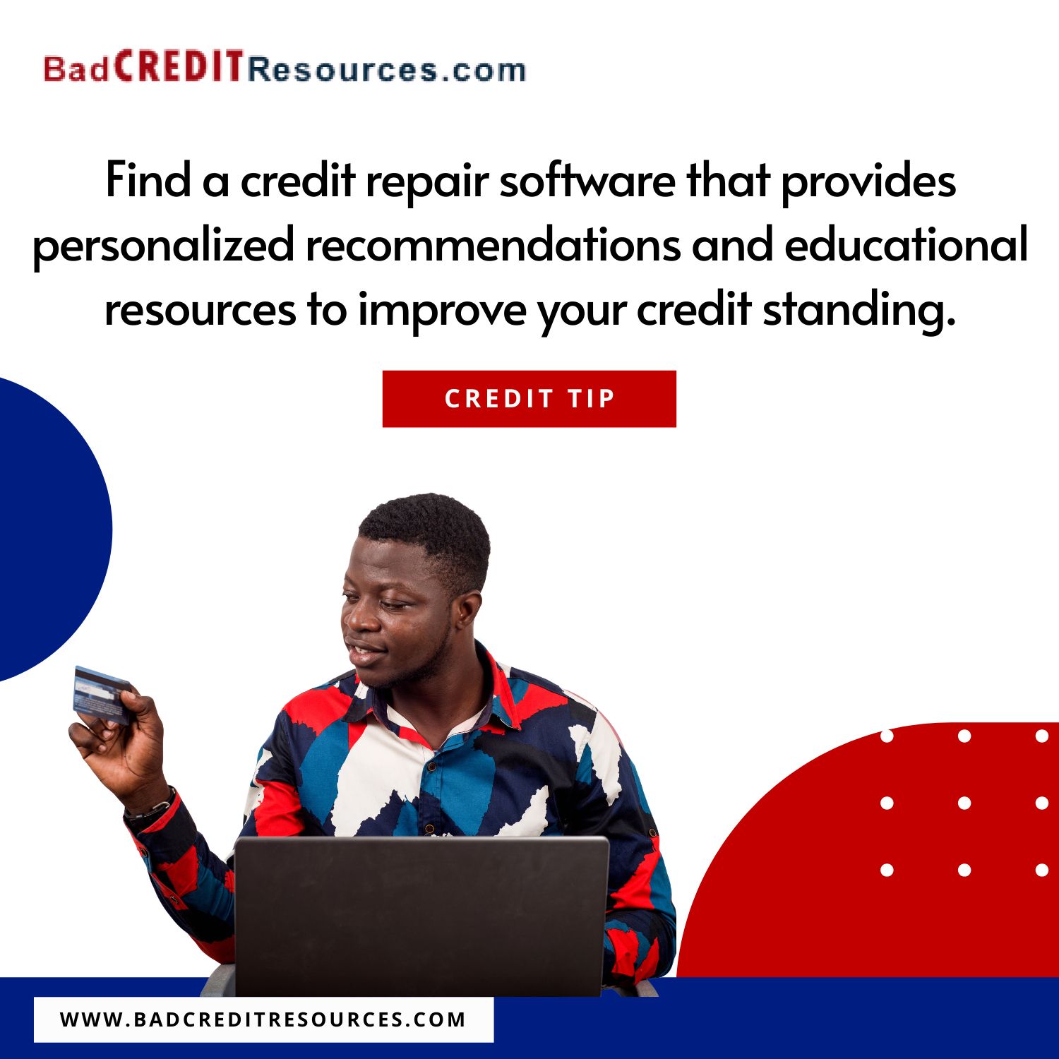 Find a credit repair software that provides personalized recommendations and educational resources to improve your credit