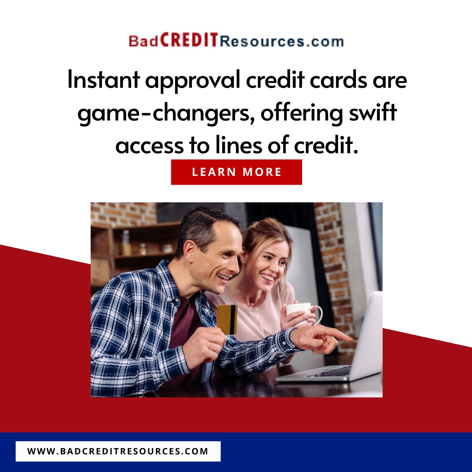 instant approval credit cards
