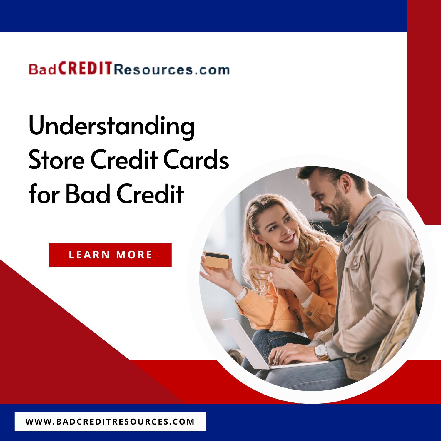 understanding store credit cards for bad credit