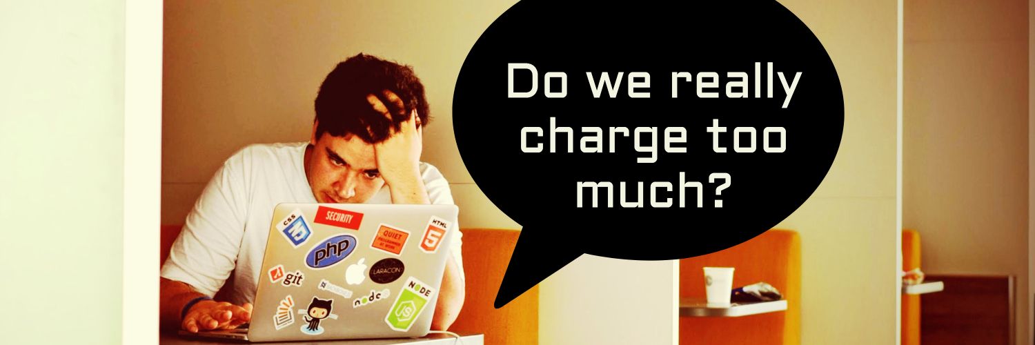 Too much talks. To charge for.